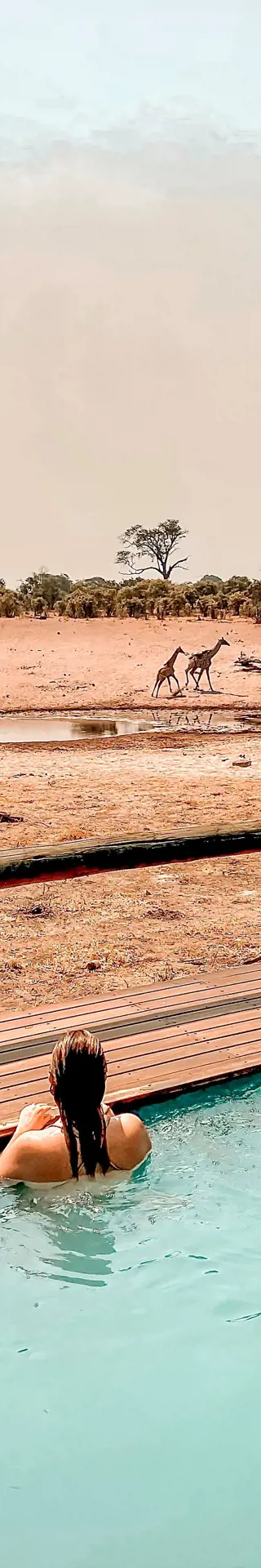 Erfrischung mit beachtlichem Ausblick